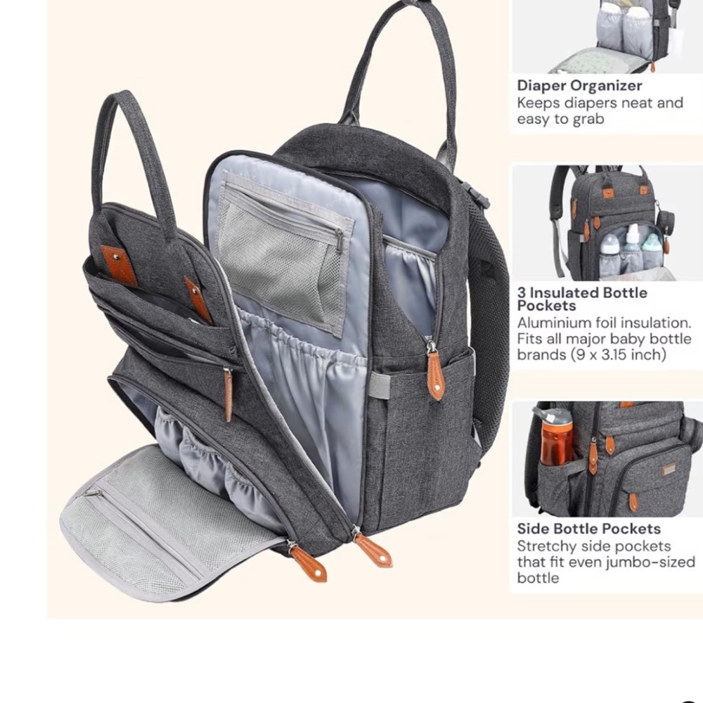 Diaper bag - Picture 2 of 3